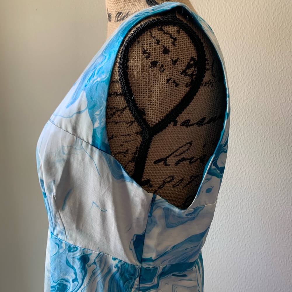 Anthropologie Maeve Marble Waters Dress - Picture 5 of 13